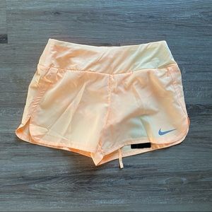 NIKE Dri-FIT 3" Melon Tint Orange Running Shorts NWT, Size XS
